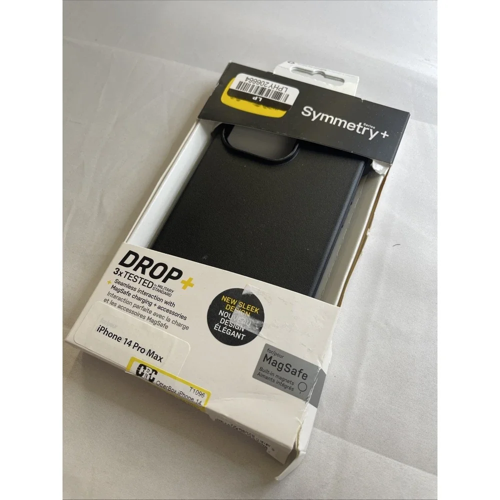 OtterBox Symmetry+ Series Case with MagSafe for iPhone 14 Pro Max - Black NEW